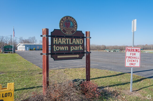 Hartland Town Park serves multiple purposes from athletics to leisure activities.
