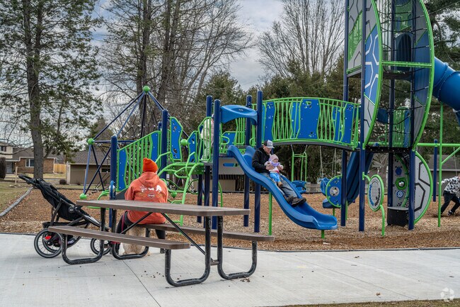 Hammond residents enjoy the newly built park off Marjorie St.