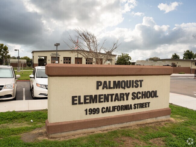 View of Palmquist Elementary School located in Fire Mountain CA.