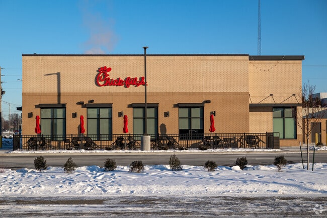 Chick Fil A is one of several fast-food chains in Anderson.
