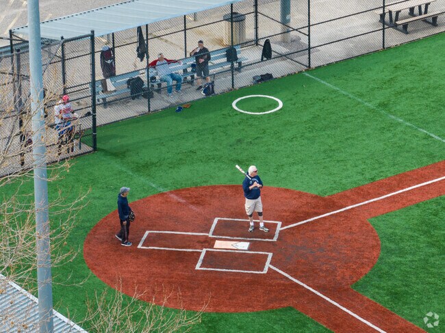 Fireman's Memorial Park's baseball fields host many local baseball games in Ridge.