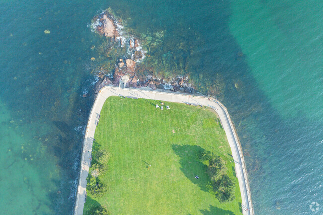 You might find yourself staring out onto the Atlantic at Red Rock Park near Lower Broadway.