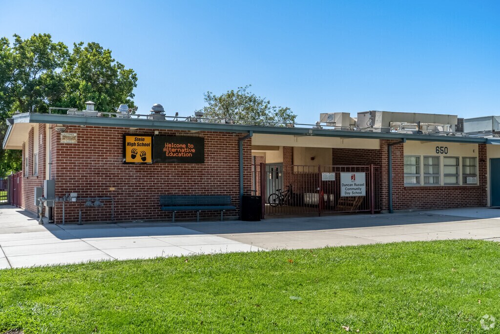 George And Evelyn Stein Continuation School serves students in the Tracy community.