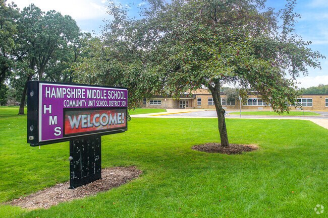 Hampshire Middle School has an overall B rating on niche close to Pingree Grove.