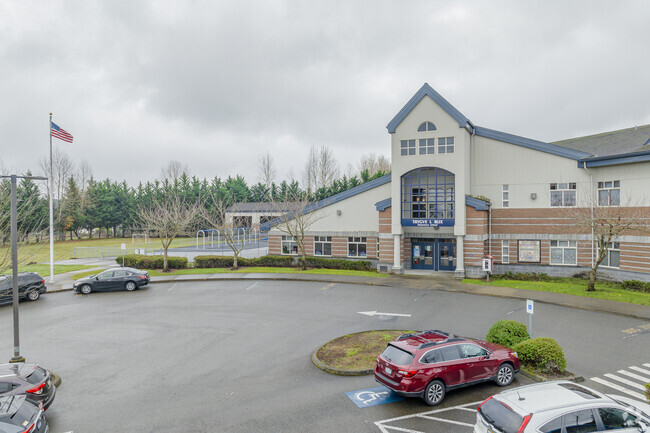 Pickup and drop-off area.