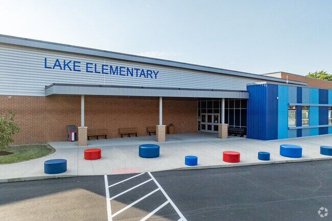 Lake Elementary School serves grades 2-6 in the A-rated Lake Local Schools district.