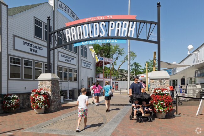 Orleans is just minutes form the historic Arnolds Park amusement park.