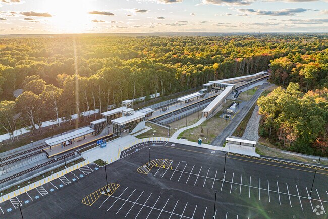 Coming soon is City Center's very own MBTA station, opening in the spring of 2025.