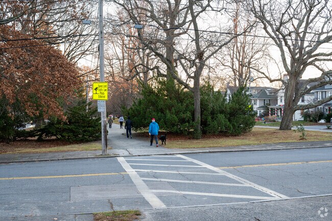 Blackstone Blvd Park in Providence draws runners and walkers seeking wellness and fresh air.