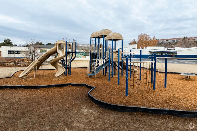One of the playgrounds at Rita Cannan Elementary School.