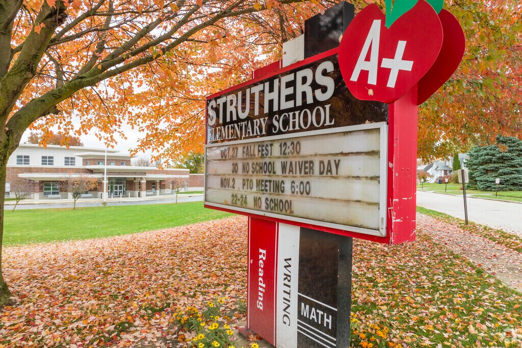 Struthers Elementary School serves elementary-aged students throughout Struthers, OH.