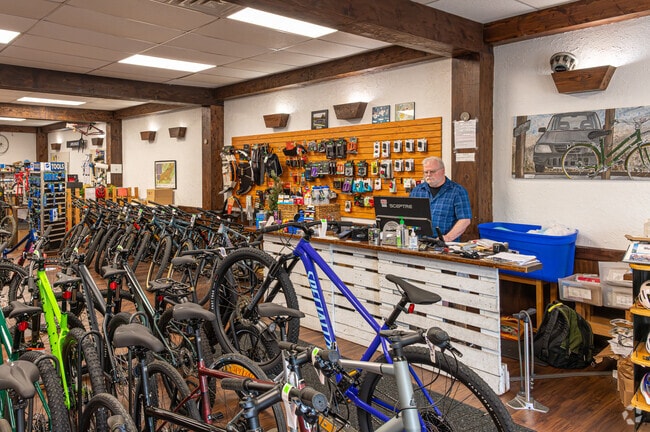 All your bike needs are in The Bike Barn in Hethwood-Prices Fork.