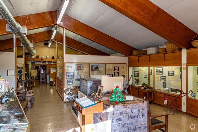 The Cass County Museum shows the history of westward pioneers in Plattsmouth.