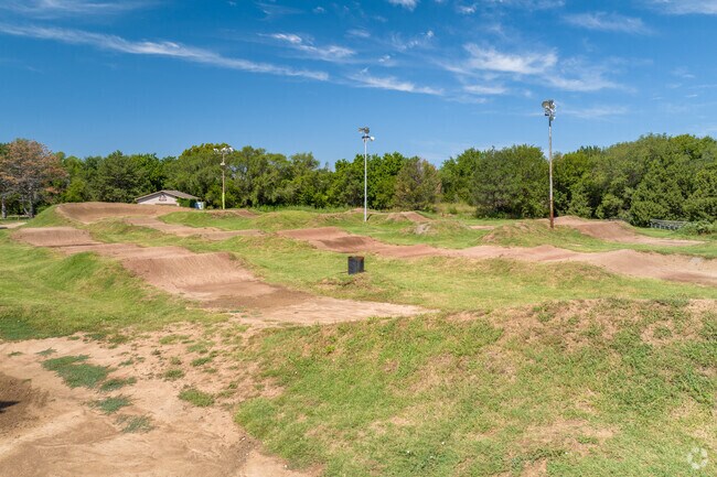 Enjoy some dirt bike riding at Emery Park BMX Track.
