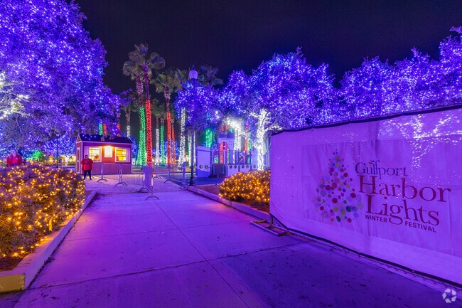 Harbor Lights Festival in Gulfport is a holiday tradition near Long Beach.
