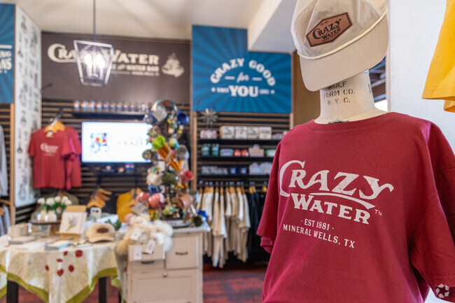 Mineral Wells is home to a variety of shopping in the Crazy Water Pavilion.