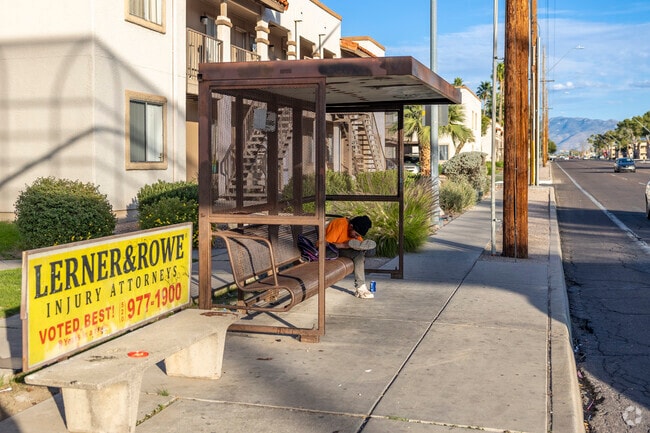 Bus service is available along 29th Street in Roberts.