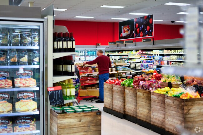 Target can take care of all of your needs, located near Hull Court Park.