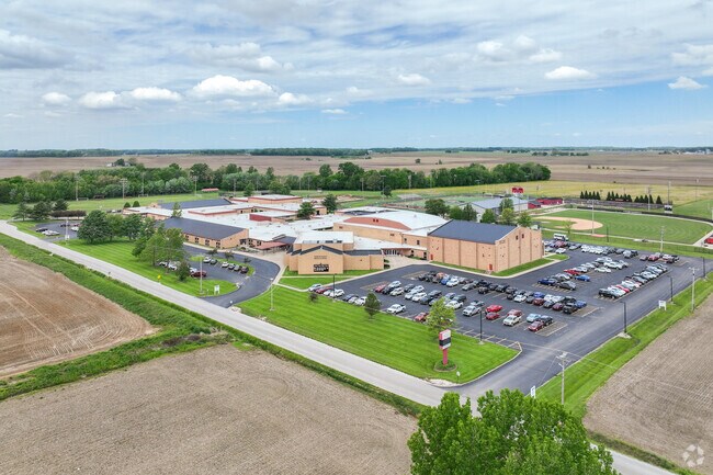 North Posey Senior High School shares a campus with the middle school.