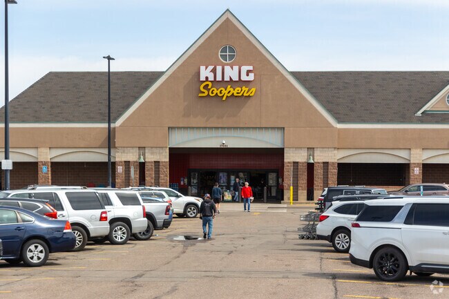 Challenger Park Estates residents can run to King Soopers for their grocery needs.