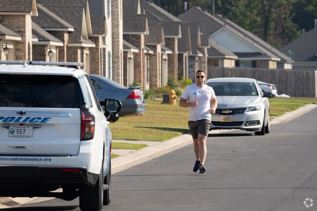 Residents often enjoy early morning runs to beat the Louisiana heat and humidity.