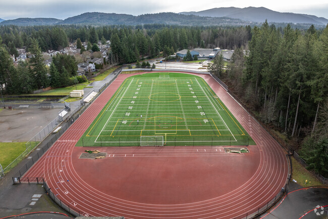 Beaver Lake Middle School football field.