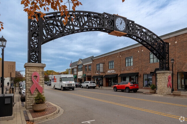 The scenic main street in Grosse Pointe Park often closes for events.