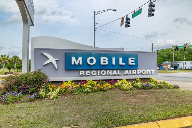 The Mobile Regional Airport is  about 10 minutes away from Overton neighborhood.