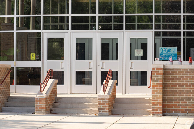 Highland Middle School has plenty of space to account for the students and the teachers.