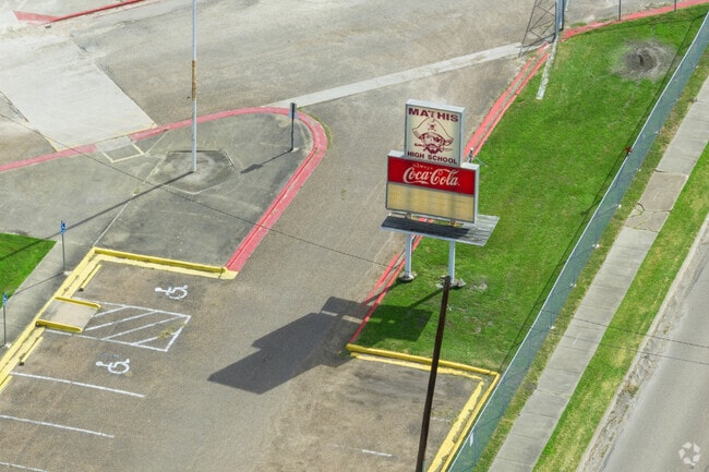 Mathis High School is a public high school in Mathis, Texas.