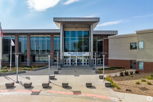 Millard North High School is known for its academic and athletic excellence.
