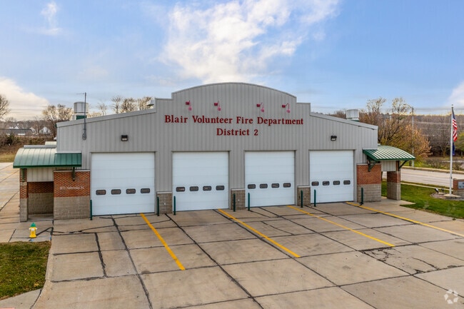 There are several volunteer fire departments in Blair.