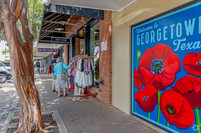 Shop the Georgetown Square and support the local shops.