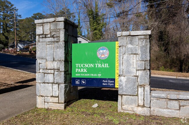 Tucson Trail Park is a delightful little gem nestled in the Arlington Estates neighborhood, perfect for relaxing strolls and enjoying nature.