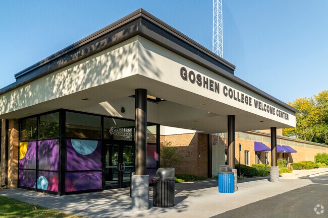 Goshen College is a short walk from the Historic Southside neighborhood.
