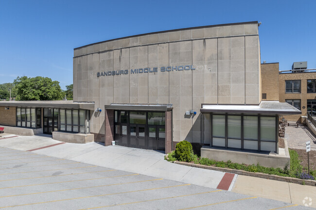 Sandburg Middle School is a highly rated, public school.