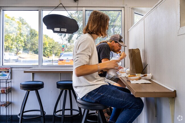 Jim's Rib Haven is a great place for lunch in Druid Hill.