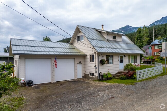 With nature on all sides, homes in Douglas typically have views of the Gastineau Channel.