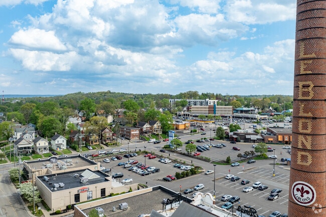 LeBlond Tower is a historic landmark in Evanston’s Rookwood Commons.