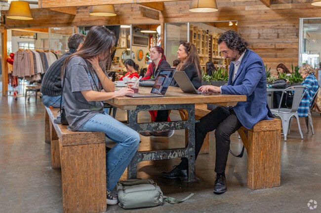 Sit back, relax, and enjoy a bite to eat after shopping at The OC Mix.