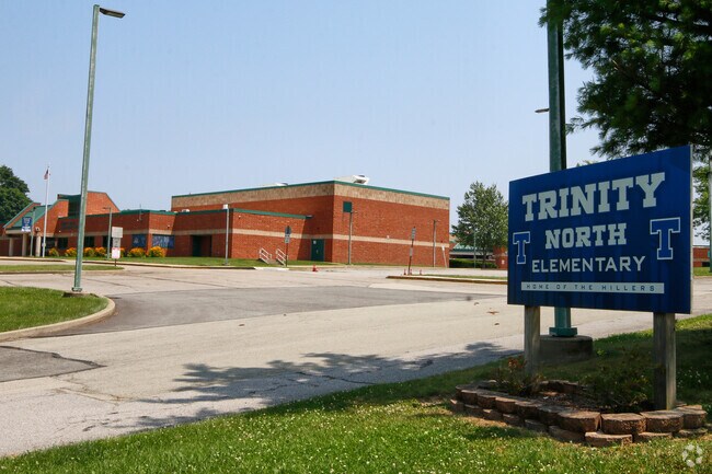 Trinity North Elementary School serves students in the Wolfdale community.