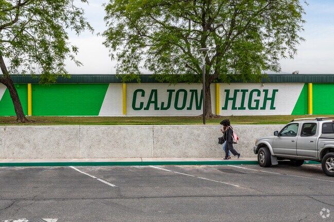 Cajon High School proudly identifies as the home of the Cowboys.