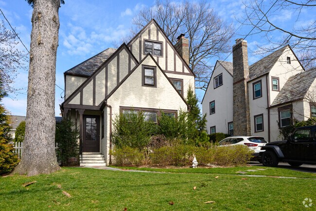 Tudor style homes line some of Hartsdale's streets.