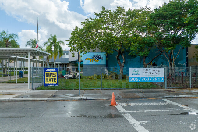 Hialeah Middle School Encourages new ideas for the future.