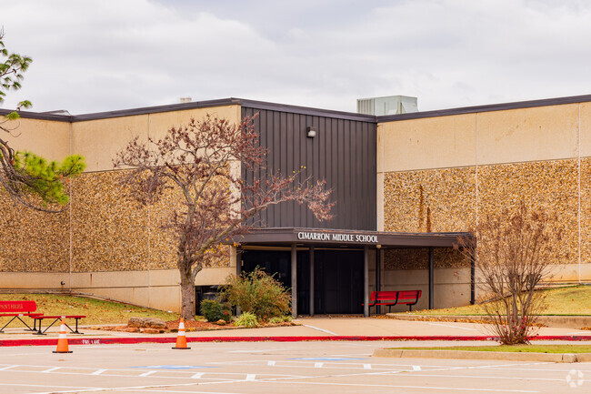Cimarron Middle School provides education in the NH of Smiling Hill/Whispering Heights.