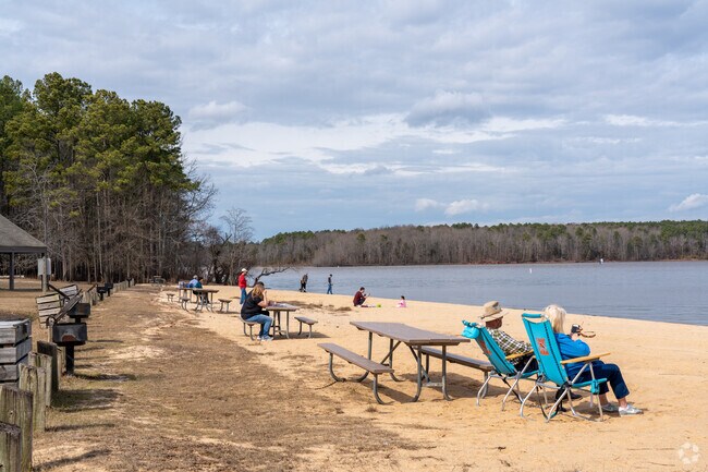 Falls Lake State Park is a popular destination for Falls Lake residents.