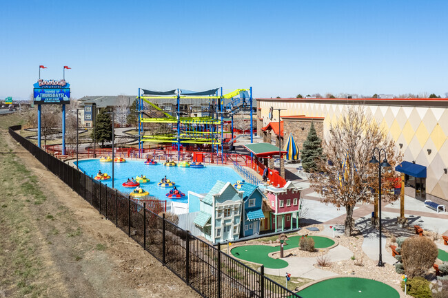 Northglenn Boondocks Fun Center offers mini golf, bumper boats, an obstacle course and go karts.