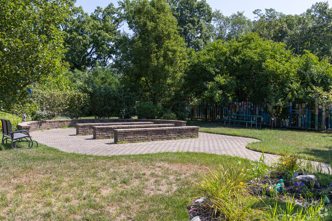 Southampton Twp School #2 sometimes holds classes in their outdoor Green Room.