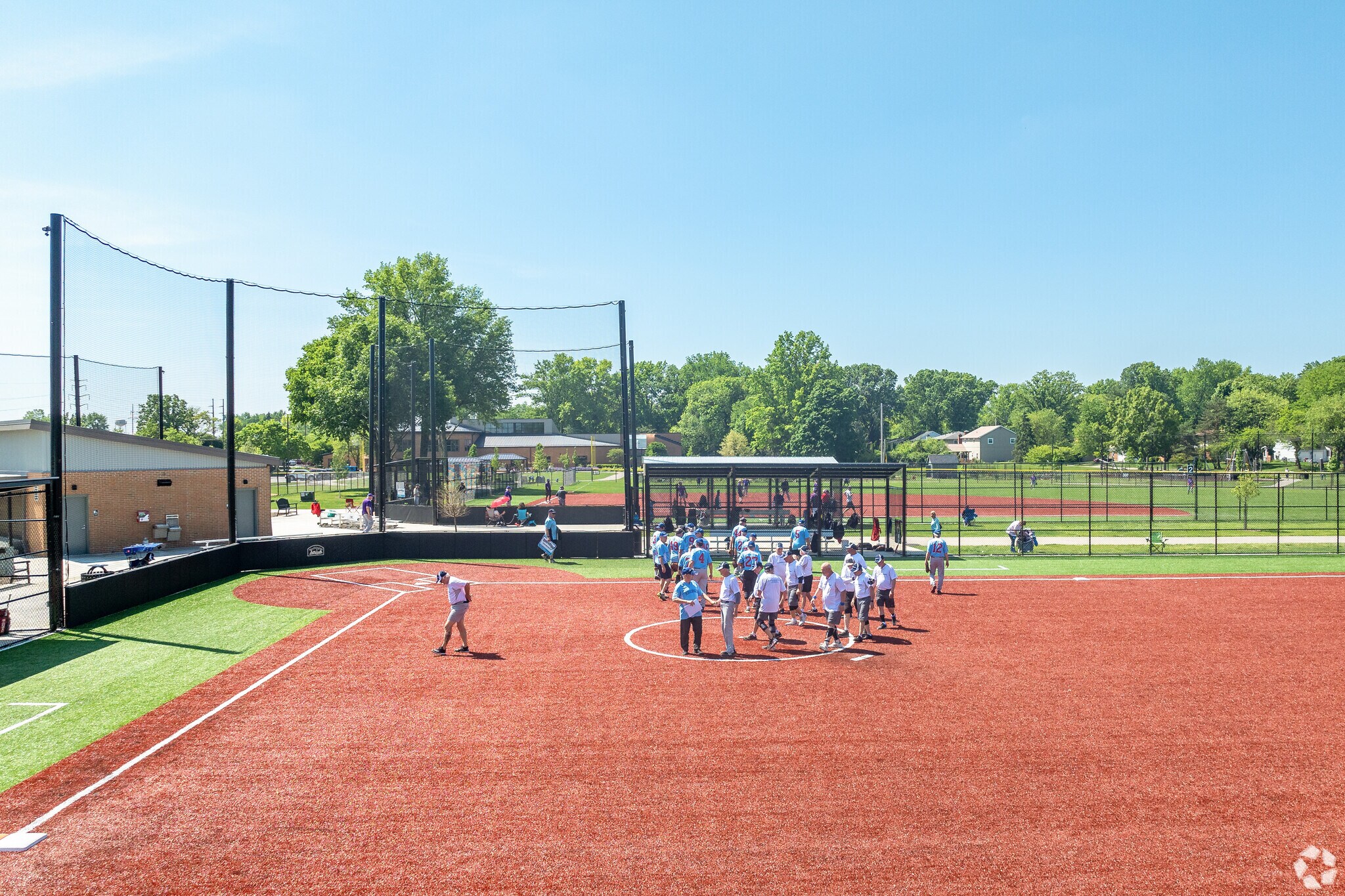 McCord Park has plenty of baseball diamonds for local leagues.