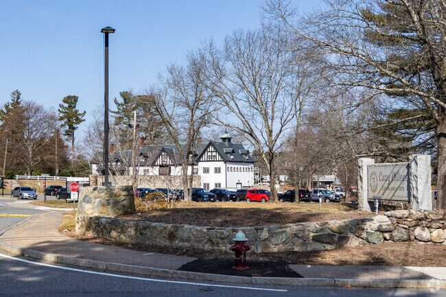 Brush Hill is home to Curry College, established in 1879.